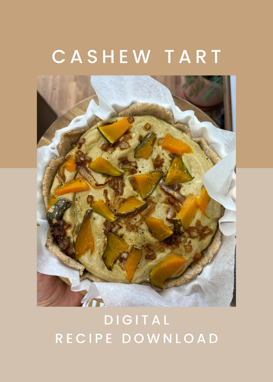 Cashew Tart Recipe (Digital Download)