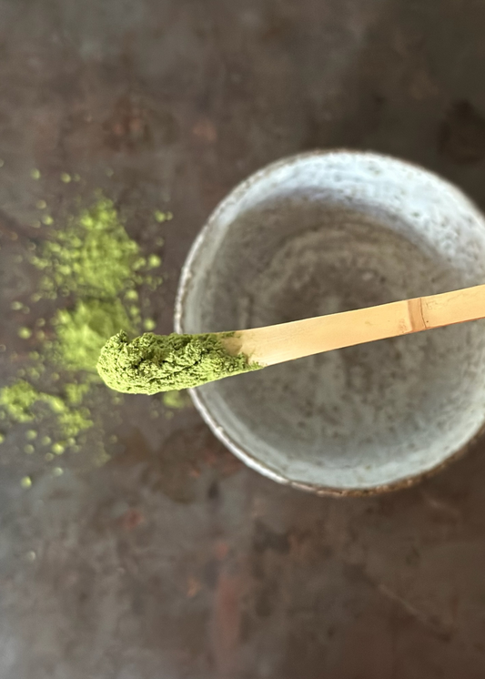 Matcha Bamboo Scoop